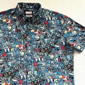 Rsvlts X Marvel Guardians of the Galaxy Rocket’s Rockets Kunuflex SS Shirt 2XL